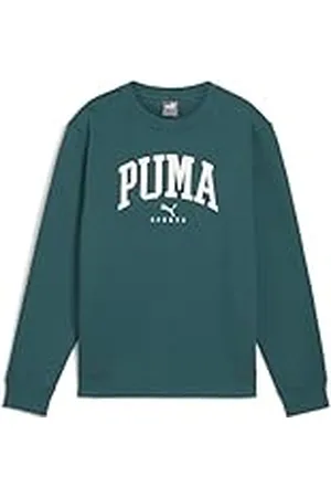 PUMA Squad Crew FL B Sweat, koudgroen, 152 jongens, , 152 cm