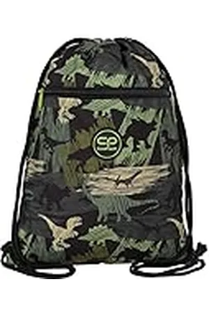 Coolpack Green Adventure Park, sporttas met trekkoord, uniseks, kinderen, eenheidsmaat, Meerkleurig, Eén maat