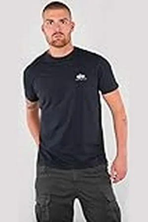 Alpha Industries Basic T T-Shirt met Kleine logo voor mannen