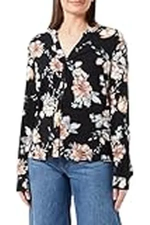 ONLY Dames Onlnova Life L/S V-hals shirt AOP Ptm blouse met lange mouwen, , M