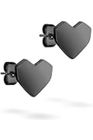 liebeskind Liebeskind Berlijn oorstekers LJ-1501-E-11 IP Black, 1,1 cm, Roestvrij staal, Geen edelsteen