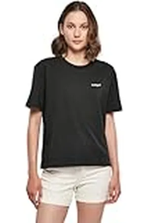 miss tee Dames T-shirt Babygal Tee, casual T-shirt met rugprint, regular fit, bedrukt T-shirt, katoen, , XL