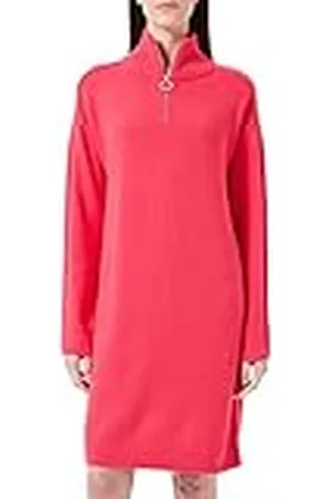 Tommy Hilfiger Dames Zip-up High-Nk Korte Jurk Casual, , S