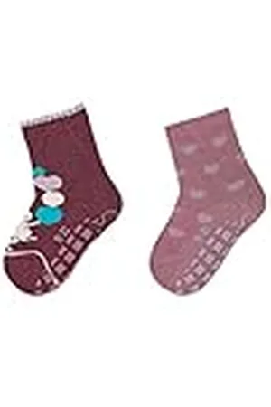 Sterntaler Babymeisjes ABS sokken dubbelpak muis + hart kousen, , normaal