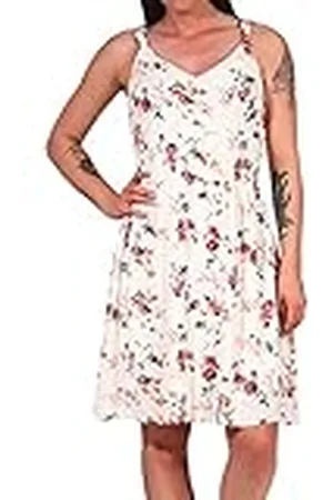 ONLY Dames Onlkarmen S/L Short Dress Aop Wvn Noos Jurk