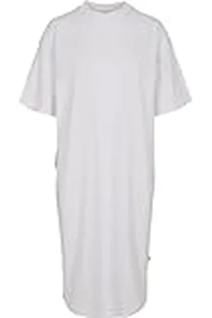 Urban classics Damesjurk van biologisch katoen, oversized T-shirtjurk, organisch, lang, oversized T-shirtjurk, verkrijgbaar in 2 kleuren, maten XS - 5XL, , M