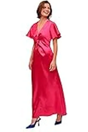 VILA Dames Visittas V-hals S/S Maxi Dress-Noos jurk, , 34