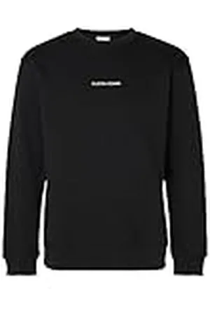 SELECTED Heren sweatshirt geborduurd, , XXL