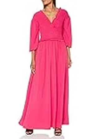 NA-KD Dames Smocked Maxi Jurk Casual, , 64 NL