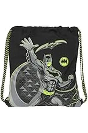 Safta Batman Game Over rugzak, plat, groot, ideaal voor kinderen van verschillende leeftijden, comfortabel en veelzijdig, kwaliteit en duurzaamheid, 35 x 40 cm, , M, Casual