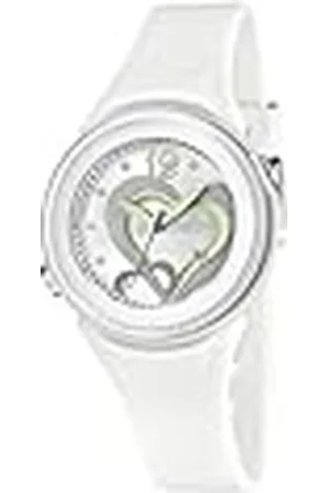 Calypso Meisje analoog kwartshorloge met siliconen armband K5576/1