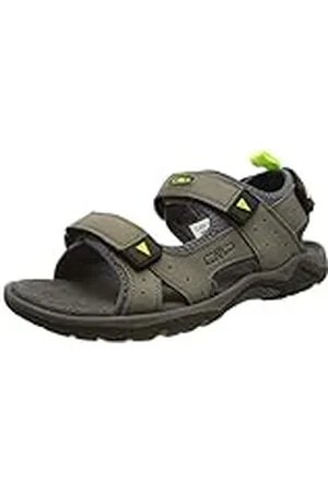 CMP Heren Almaak Hiking Sandaal Sportsandaal, Titanio Verde Fluo, 42 EU