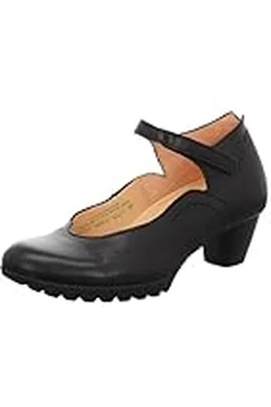 Think! Nola 0000, leren voering pumps voor dames, zwart, , 41 EU