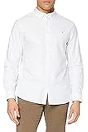 Farah Heren Brewer Katoen Oxford Slim Fit Shirt