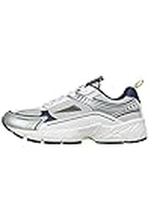 Fila Heren 2000 Stunner Sneakers, White-Medieval Blue, 41 EU