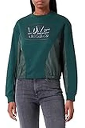 Moschino Sweatshirt met ronde hals en skate-print, , 40