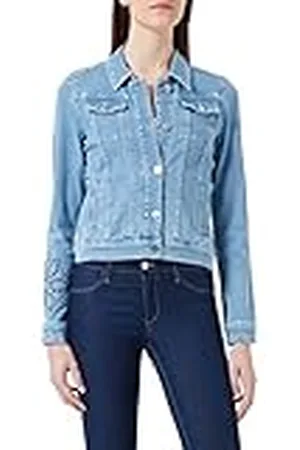 Taifun Damesjas jeans + stof, , 34