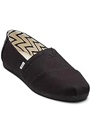 TOMS Vrouwen Alpargata Loafer Flat, zwart/zwart breed gerecycled katoen canvas, 36 UK, , 3.5 UK Wide