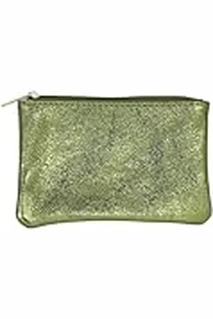 Les Cleias Tas met ritssluiting S van iriserend rundleer, gemaakt in Italië, H 10,5 x L 16 cm, , , Tas met ritssluiting S van iriserend rundleer, gemaakt in Italië, H 10,5 x L 16 cm