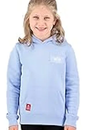 Alpha Industries Hoody met rugprint voor kinderen Hooded Sweat Light Blue
