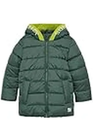 QS by s.Oliver Junior Gewatteerde jas met capuchon en labeling, , 122 cm