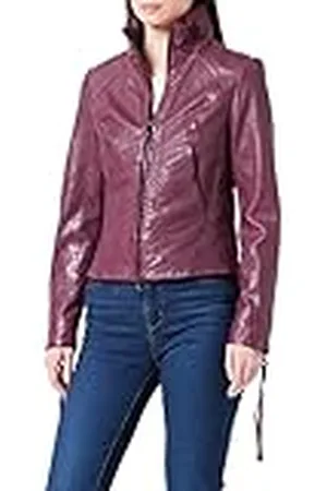 Freaky Nation Dames Elina-FN leren jas, , L
