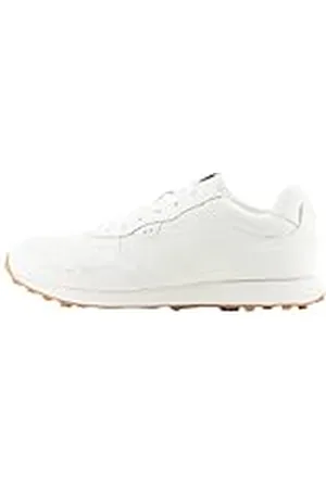 Armani Exchange Serg, Openwork, on Tone Laces Sneakers voor heren, gebroken wit, 45 EU, , 45 EU