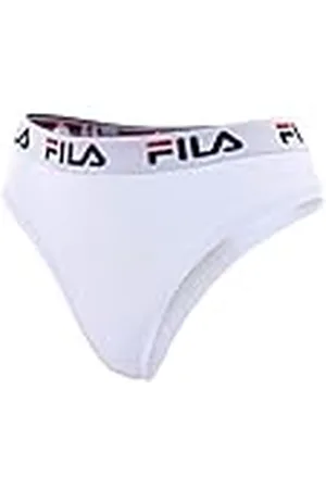 Fila FU6061 Woman String XS Underwear 300 White, Womens
