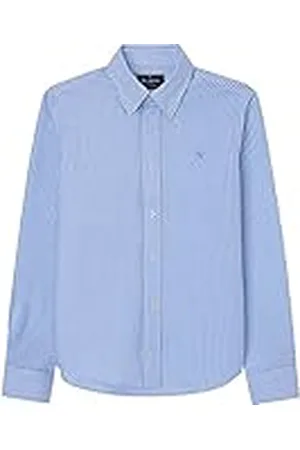 Hackett Washed Oxford STR Overhemd voor jongens, , 24 Maanden