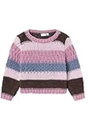 NAME IT Girl gebreide trui met lange, , 86