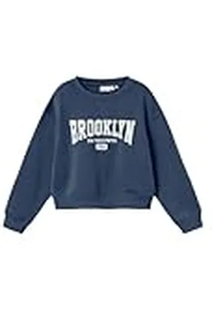 NAME IT Meisjes Nkfniknaks Ls Short RLX Sweat Bru Sweatshirt, , 116