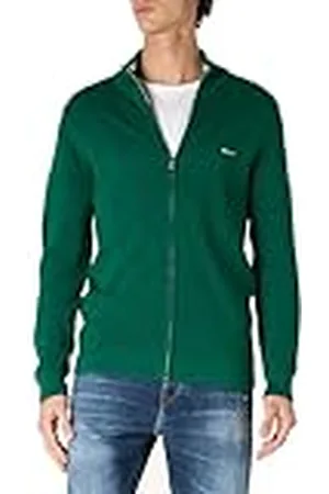GANT Katoen Pique Zip Cardigan, , L