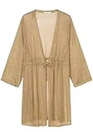 Women secret Tuniek Shimmer strandpak voor dames, Gele print, M