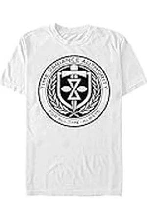 Marvel Loki - TVA FRONT CHEST Unisex Crew neck T-Shirt White L