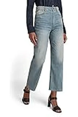 G-Star RAW Dames Tedie Ultra High Waist Straight Jeans, , 31W x 34L