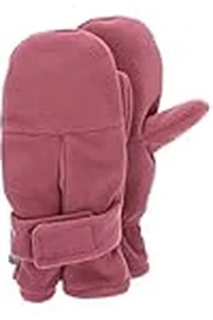 Sterntaler Baby Unisex kinderwanten handschoen - baby wanten winter, baby handschoenen - van microfleece met klittenbandsluiting - braambes, 3, , 3