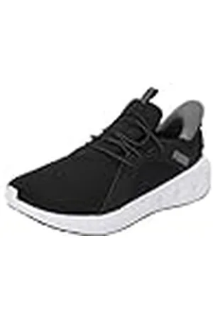 PUMA Unisex Softride Carson Ease in Road Running Schoen, Zwart Wit, 45 EU