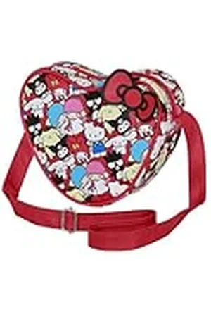 KARACTERMANIA Sanrio Hello Kitty Friends-Casual Hart schoudertas, meerkleurig, 21 x 15,5 cm, , Eén maat, Casual Hart Schoudertas