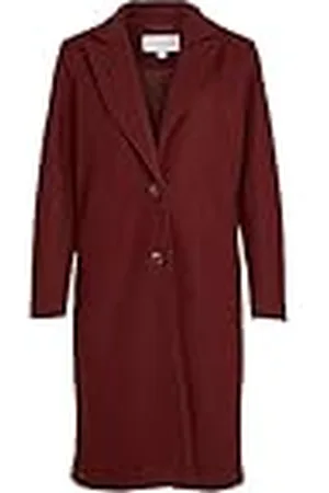 VILA Vivalji Long Coat Noos mantel van wol, , 38 dames, , 36