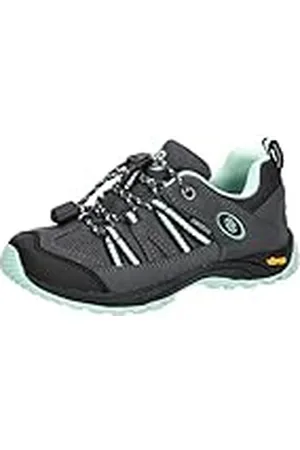 BRUTTING Uniseks Ohio Low trekking- en wandelschoenen voor kinderen, Antraciet mintgroen., 38 EU