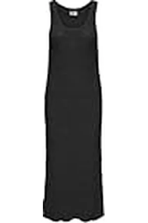 ONLY Onlbeach Sl Dress Nca KNT gebreide jurk voor dames, zwart, L