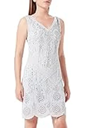 Frock and Frill Frock en franje vrouwen Fredrica V-hals Versierd Mini Jurk Party