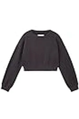 TOM TAILOR Basic sweatshirt voor meisjes met ronde hals, , 164