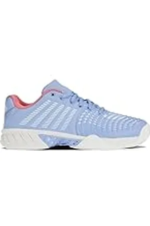 K-Swiss Dames Express Light 3 tennisschoen, Open Air/Bright White/Strawberry Ice, 41,5 EU, , 41.5 EU