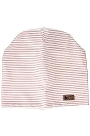 Sterntaler Slouch-beanie met strepenpatroon en patch, , 45