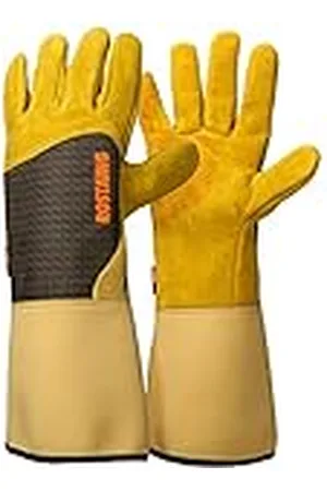 ROSTAING RONCIER Handschoenen - Paar Tuinhandschoenen - Leren Bescherming - Tuinhandschoenen voor Doornen en Bramen en Werkhandschoenen