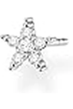 Thomas Sabo Dames enkele oorstekers ster zilver, 925 sterling zilver, 0,56 cm, Sterling zilver, Niet van toepassing.
