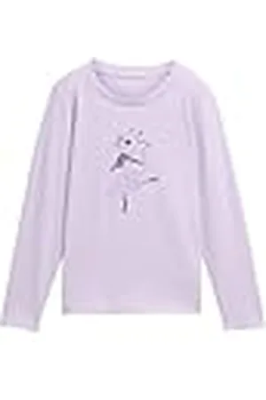 TOM TAILOR Meisjesshirt met lange mouwen en 3D-, , 104-110