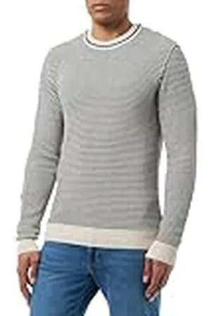 Casual Friday Heren Cfkarl Crew Neck Structured Knit Pullover, , XL