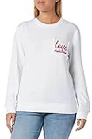 Moschino Sweatshirt voor dames, lange mouwen, slim fit, ronde hals, , 40
